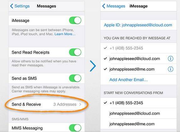 how to get text messages on mac through i cloud